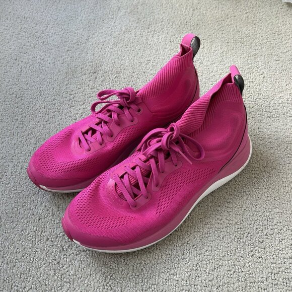 Lululemon Athletica Womens Chargefeel Mid Workout Sneakers Shoes Sonic Pink 9.5 - Picture 2 of 15